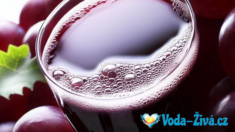 Detoxikace pomocí hroznové šťávy